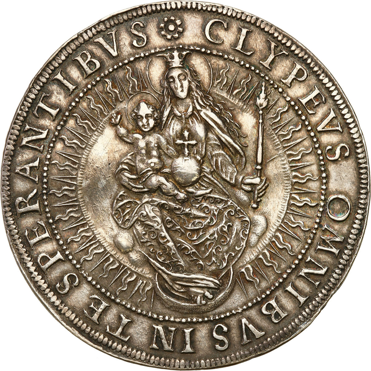 Niemcy. Bawaria. Maksymilian I (1598-1651) Talar 1641, Monachium - PIĘKNY